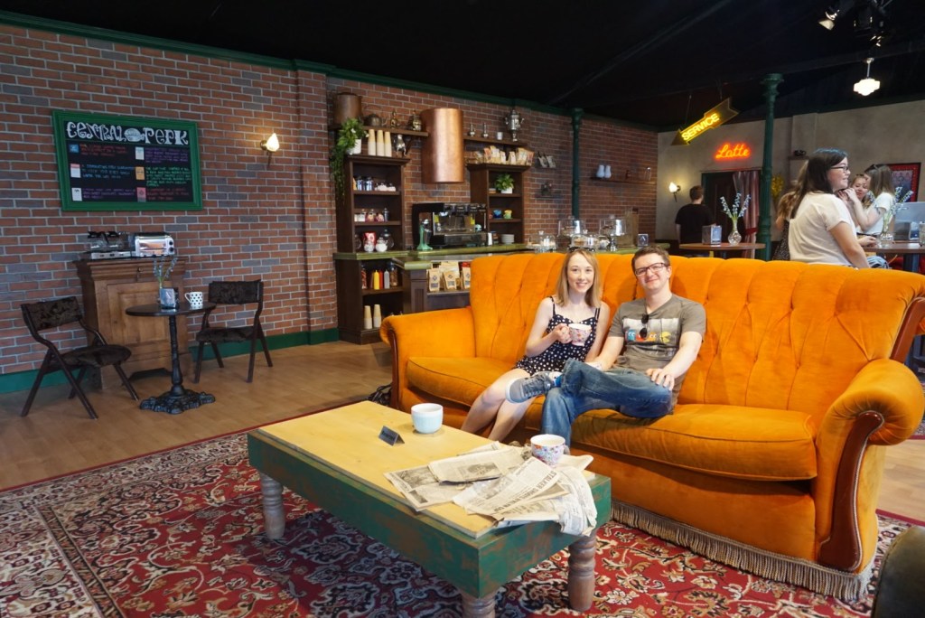 Me & Liam in Central Perk at FriendsFest