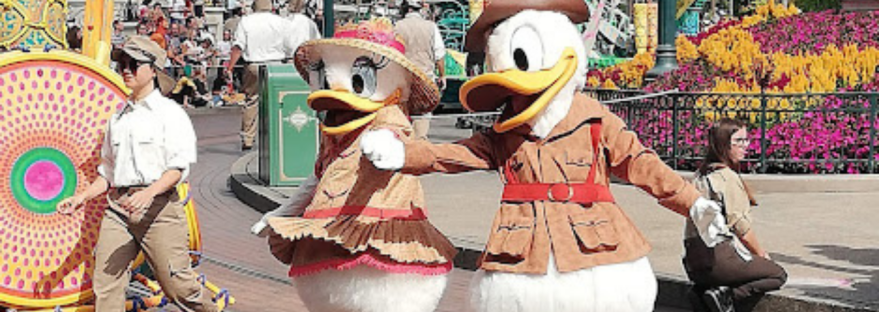 Donald & Daisy Duck