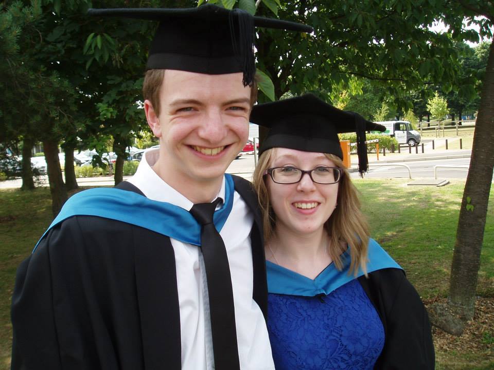 Me & Liam at Graduation - July 2013