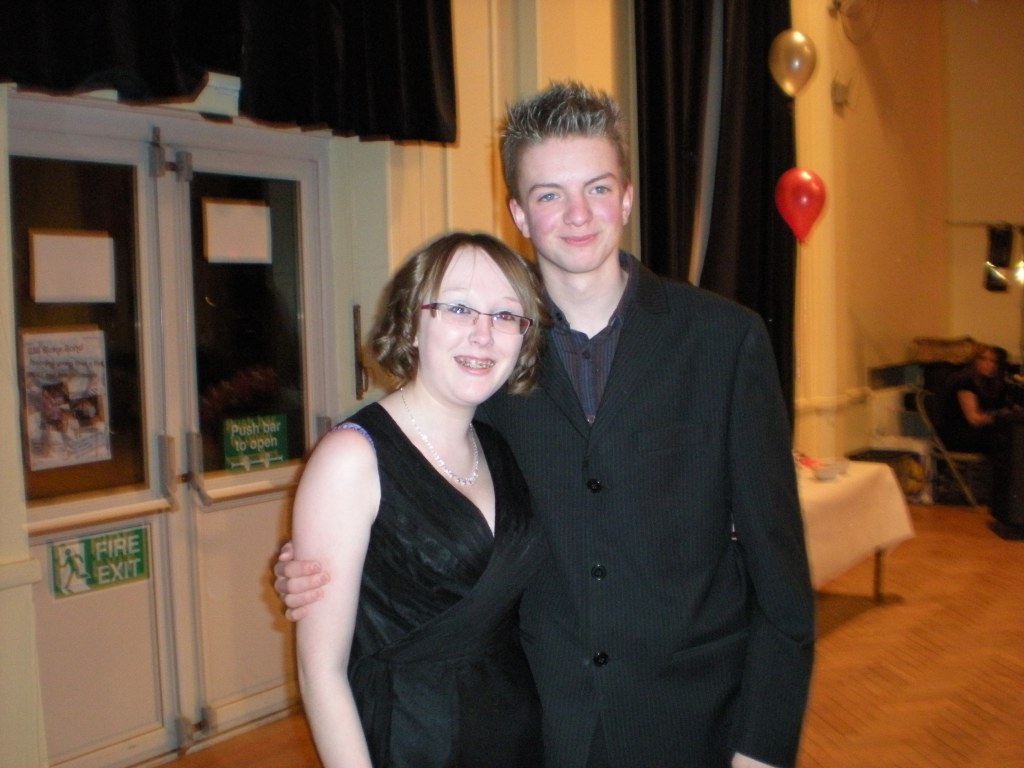 Me & Liam at the Valentine's Ball - Feb 2009. 