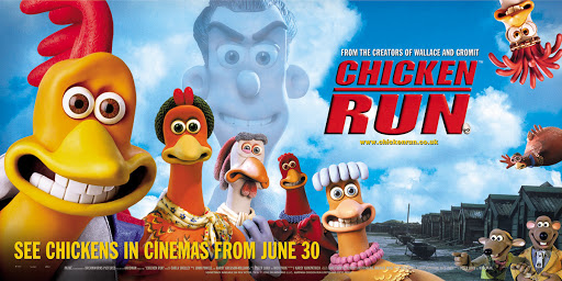 Chicken Run movie poster. 