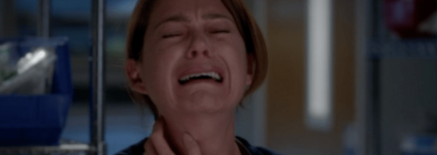 Meredith Grey Crying